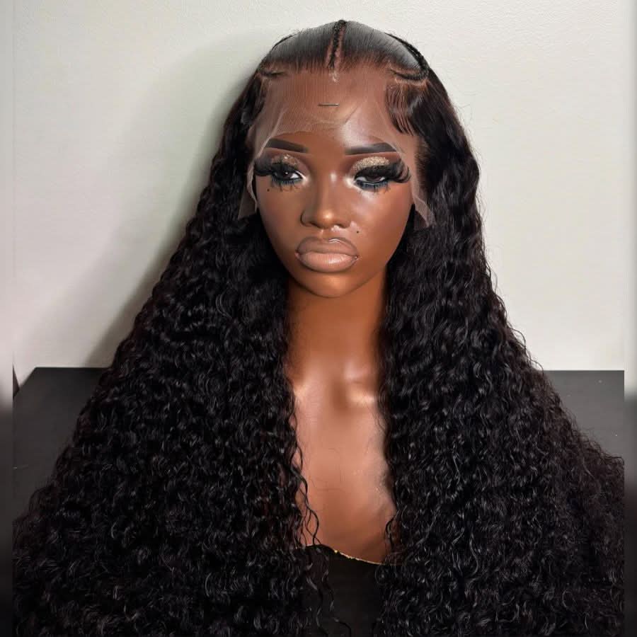 UK Shipping | 13X6 Skinlike Real HD Lace Front Wig Curly Texture 250% Density - Image 2