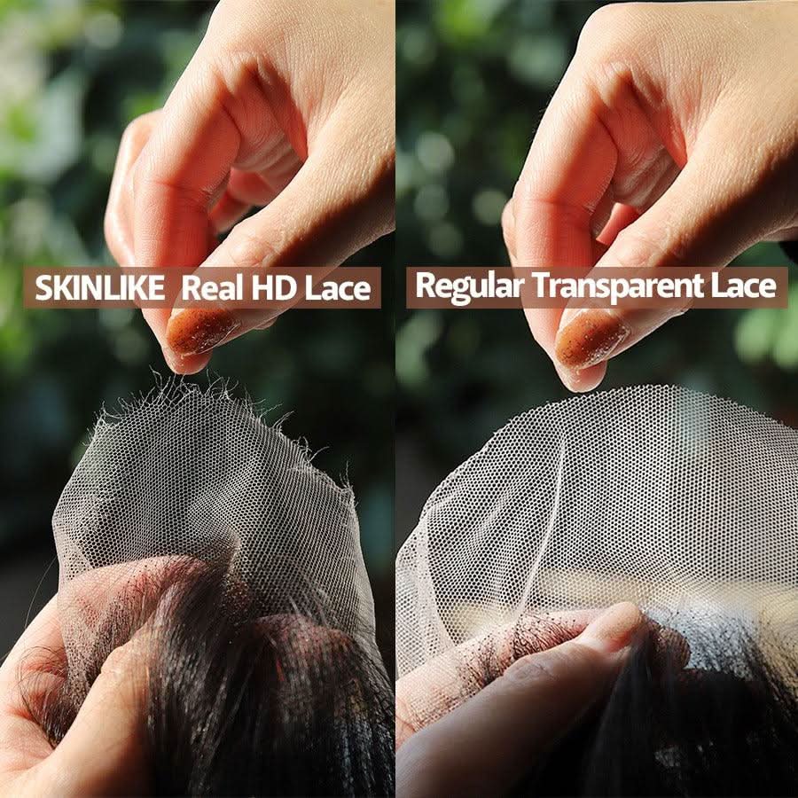 WOWANGEL Skinlike Real HD Lace 13X6 Full Frontal Wig Loose Deep Wave Pre Plucked - Image 6