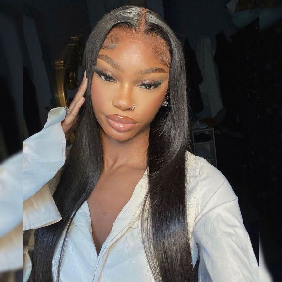 WOWANGEL 7x7 Straight Skinlike Real HD Lace Closure Wig 250% Density Glueless Wig - Image 3
