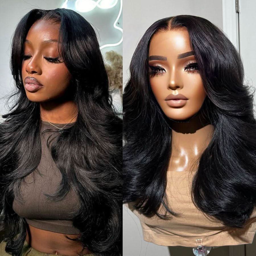 Upgrade Pre Everything 13X6 Lace Front Wigs Body Wave Wear & Go Pre Max Wig - Image 3