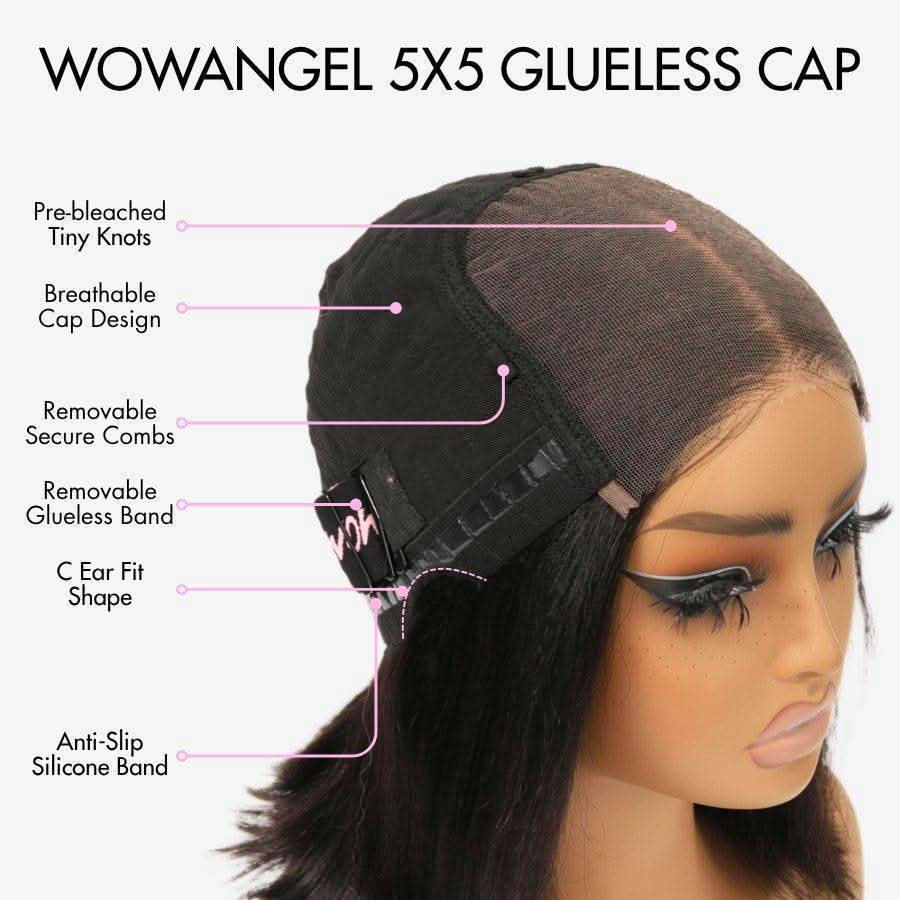 WOWANGEL Premium Raw Hair Burmese Curly 5X5 HD Lace Closure Wigs - Image 5