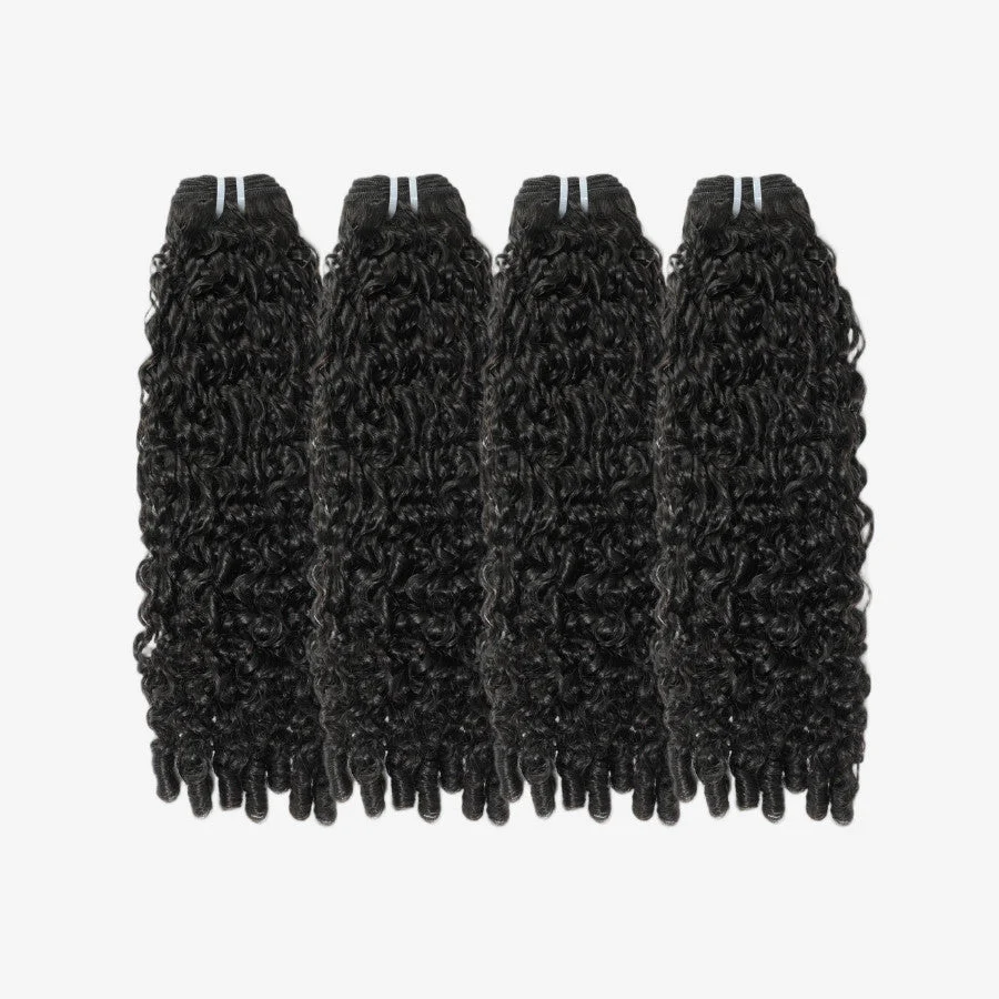 WOWANGEL Jerry Curl Hair Bundles Deal 100% Human Hair Weaves - Image 5