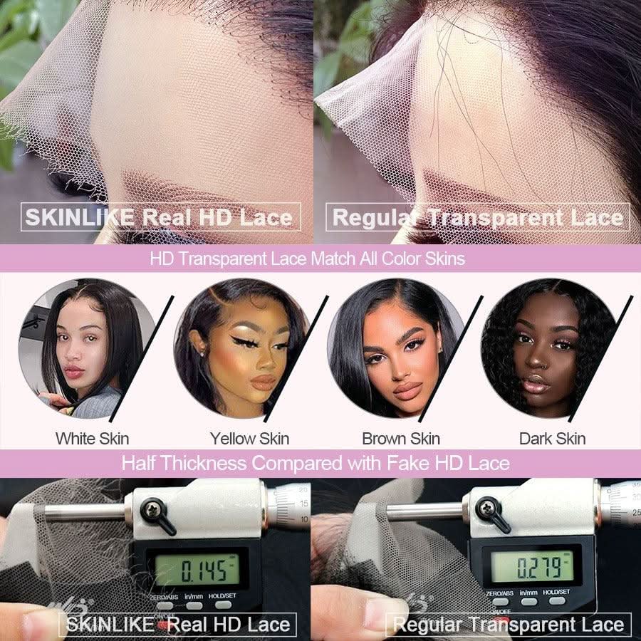 WOWANGEL Curly Pixie Skinlike Real HD Full Lace Wig Short Cut Wig - Image 4