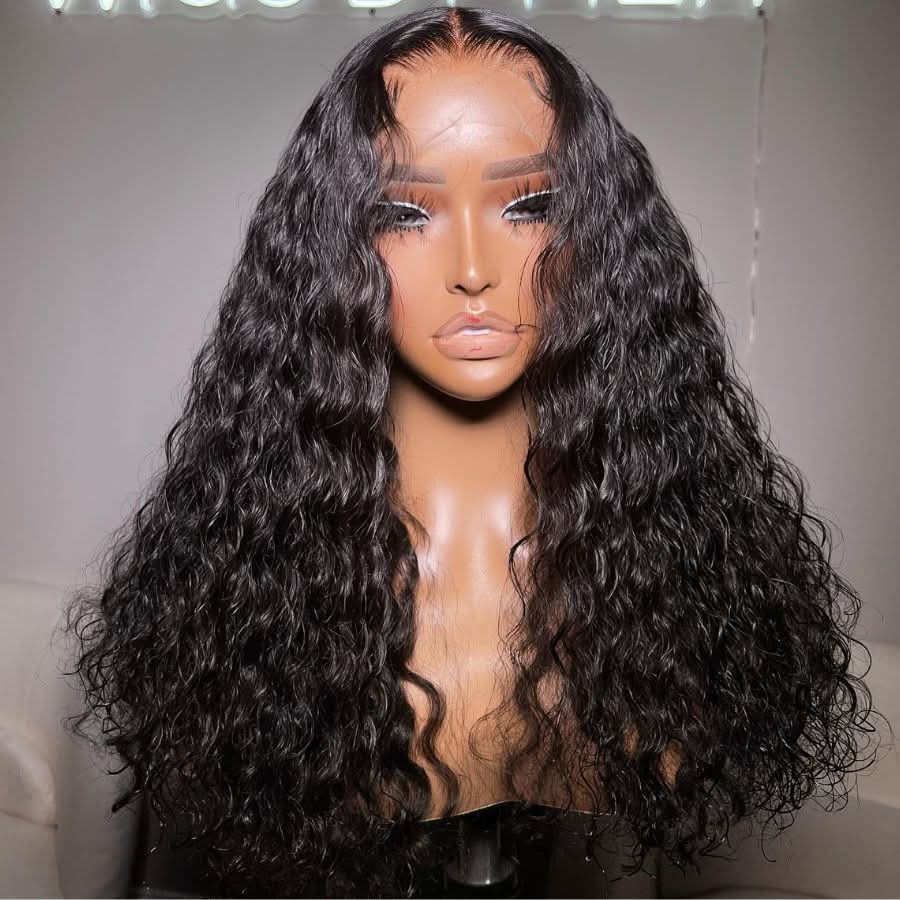 WOWANGEL Water Wave 13x6 Skinlike Real HD Lace Front Wig Glueless Clean Hairline - Image 5